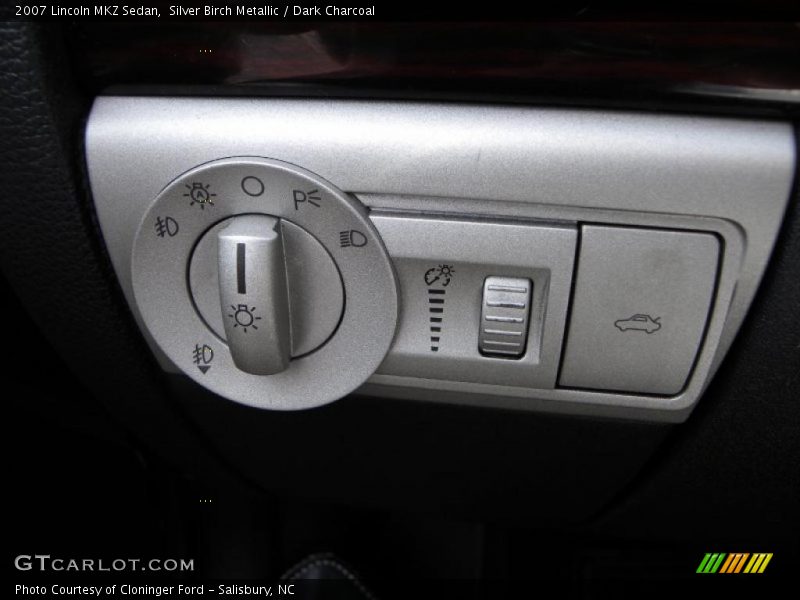 Silver Birch Metallic / Dark Charcoal 2007 Lincoln MKZ Sedan