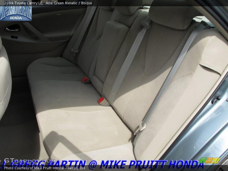 Aloe Green Metallic / Bisque 2009 Toyota Camry LE