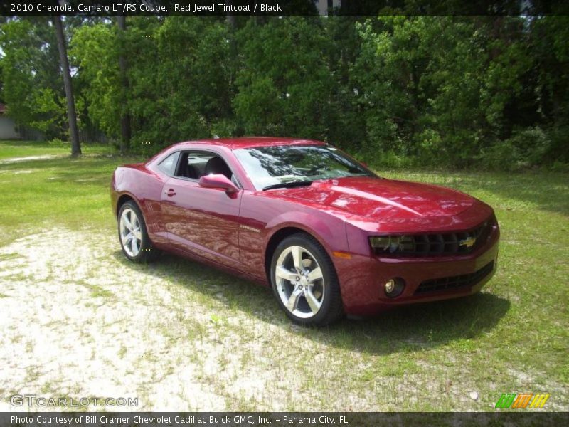 Red Jewel Tintcoat / Black 2010 Chevrolet Camaro LT/RS Coupe