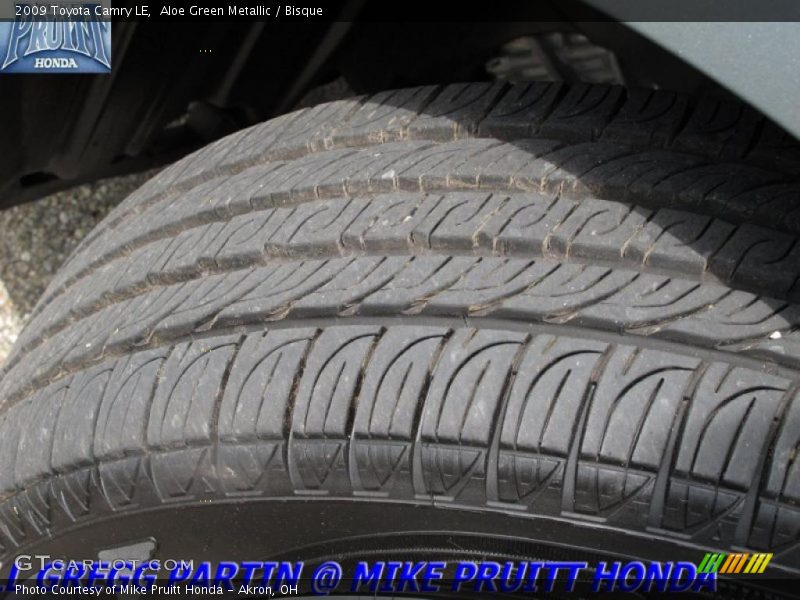 Aloe Green Metallic / Bisque 2009 Toyota Camry LE
