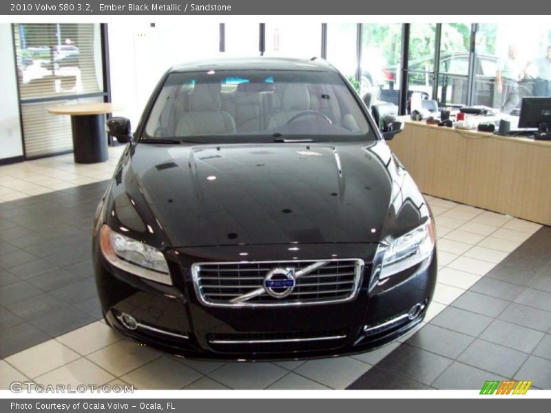 Ember Black Metallic / Sandstone 2010 Volvo S80 3.2