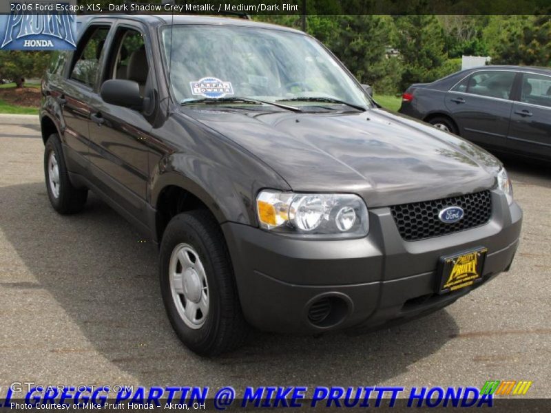 Dark Shadow Grey Metallic / Medium/Dark Flint 2006 Ford Escape XLS