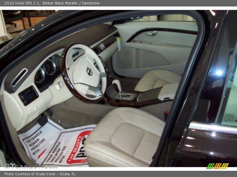 Ember Black Metallic / Sandstone 2010 Volvo S80 3.2