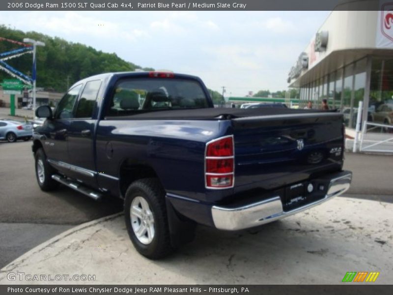 Patriot Blue Pearl / Medium Slate Gray 2006 Dodge Ram 1500 SLT Quad Cab 4x4