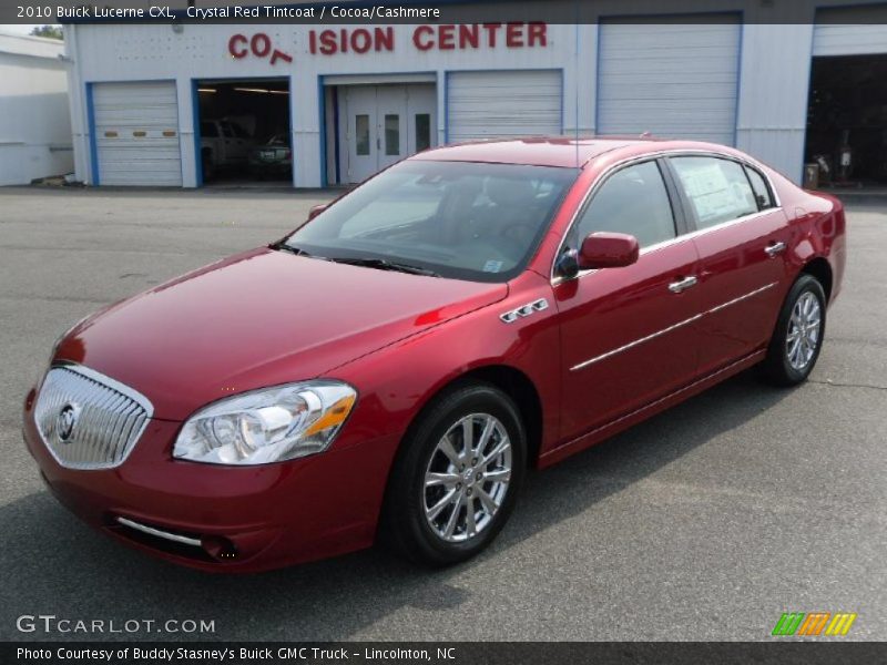 Crystal Red Tintcoat / Cocoa/Cashmere 2010 Buick Lucerne CXL