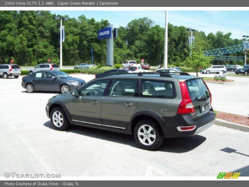Caper Green Metallic / Sandstone 2009 Volvo XC70 3.2 AWD