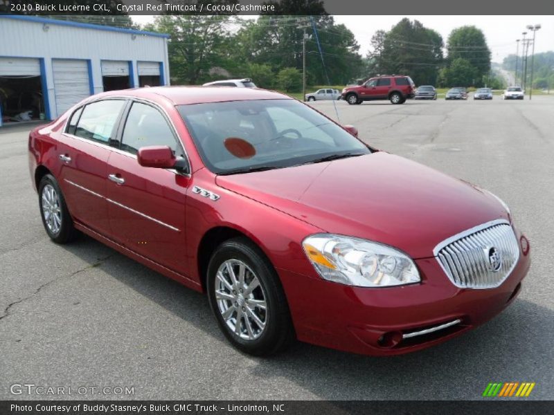 Crystal Red Tintcoat / Cocoa/Cashmere 2010 Buick Lucerne CXL