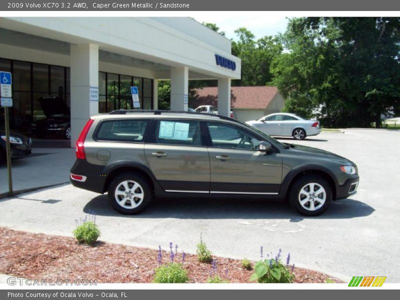 Caper Green Metallic / Sandstone 2009 Volvo XC70 3.2 AWD