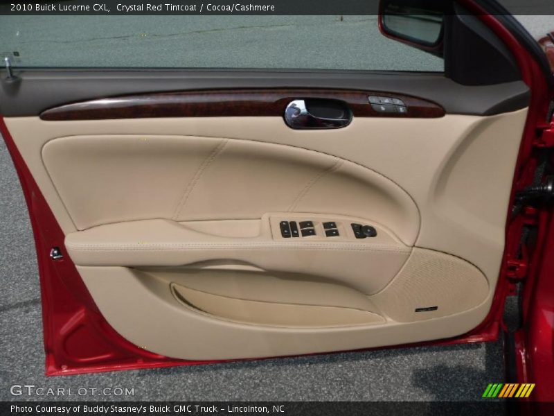 Crystal Red Tintcoat / Cocoa/Cashmere 2010 Buick Lucerne CXL