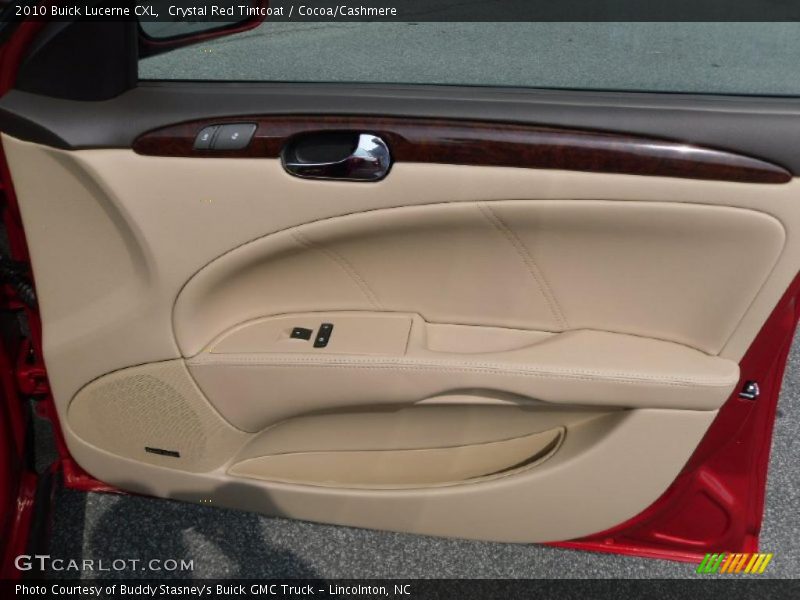 Crystal Red Tintcoat / Cocoa/Cashmere 2010 Buick Lucerne CXL