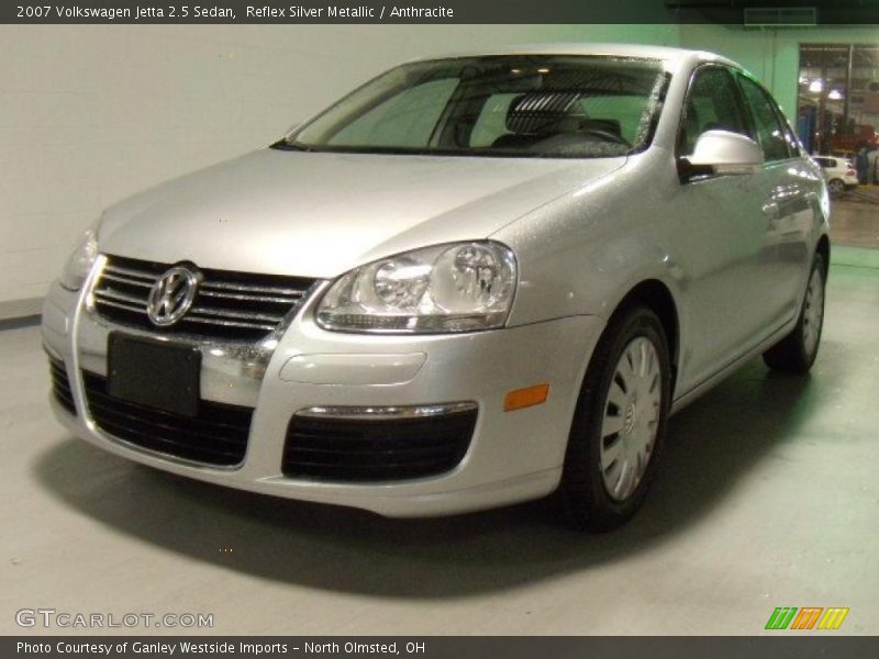 Reflex Silver Metallic / Anthracite 2007 Volkswagen Jetta 2.5 Sedan