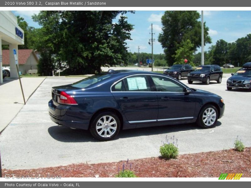 Caspian Blue Metallic / Sandstone 2010 Volvo S80 3.2