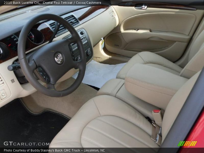 Crystal Red Tintcoat / Cocoa/Cashmere 2010 Buick Lucerne CXL