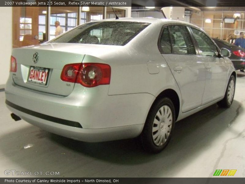 Reflex Silver Metallic / Anthracite 2007 Volkswagen Jetta 2.5 Sedan