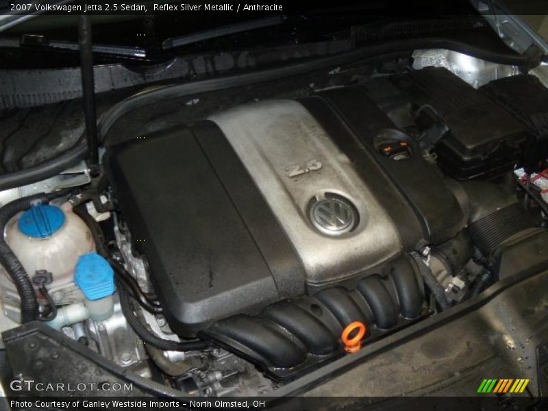 Reflex Silver Metallic / Anthracite 2007 Volkswagen Jetta 2.5 Sedan