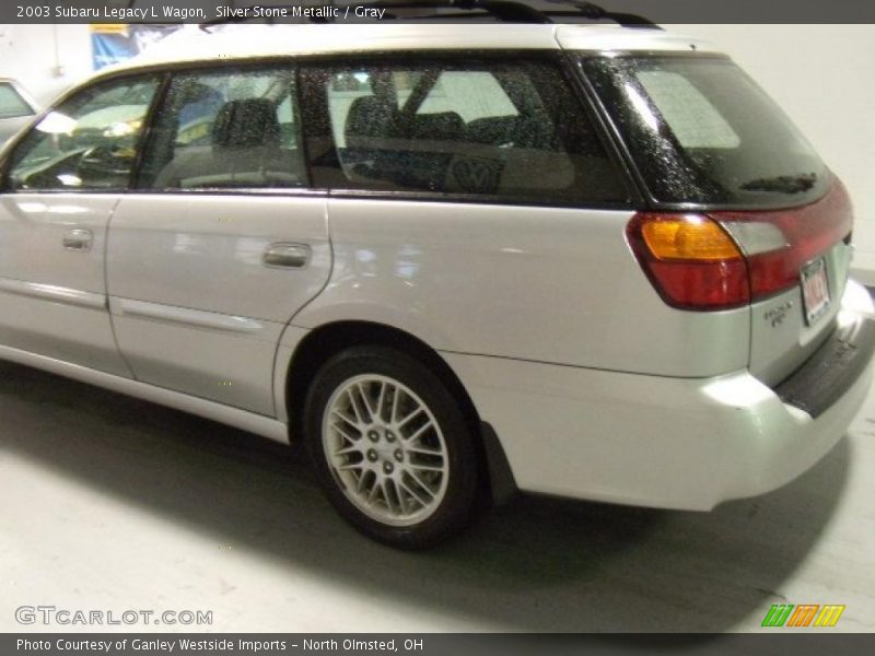 Silver Stone Metallic / Gray 2003 Subaru Legacy L Wagon