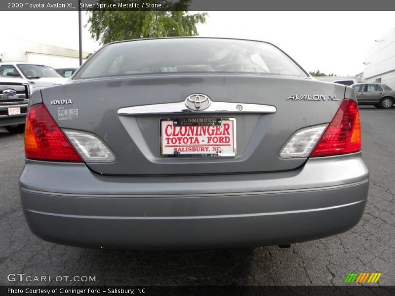 Silver Spruce Metallic / Stone 2000 Toyota Avalon XL