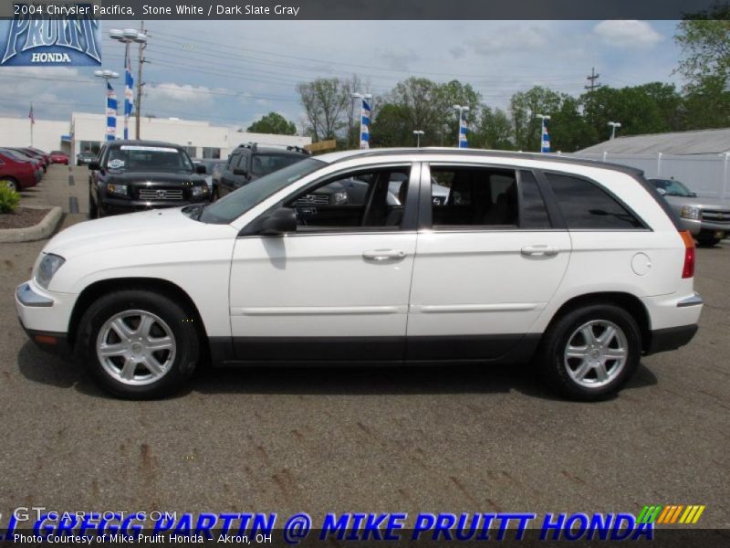 Stone White / Dark Slate Gray 2004 Chrysler Pacifica