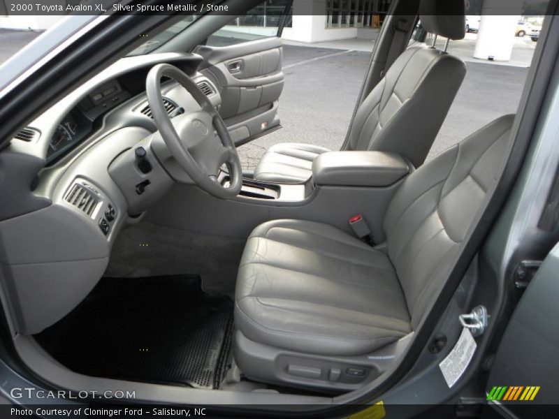 Silver Spruce Metallic / Stone 2000 Toyota Avalon XL