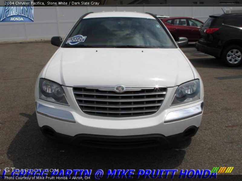 Stone White / Dark Slate Gray 2004 Chrysler Pacifica