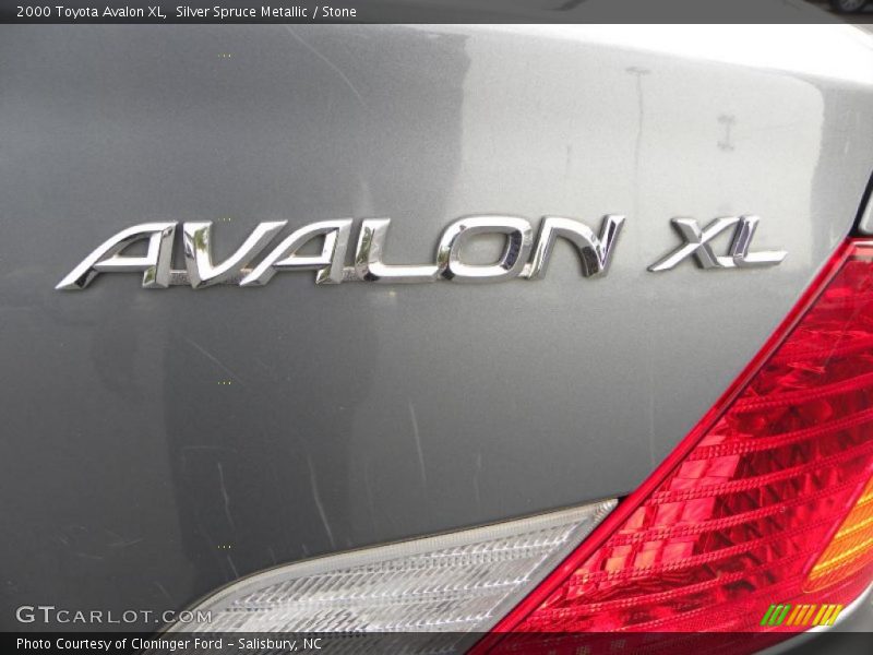 Silver Spruce Metallic / Stone 2000 Toyota Avalon XL