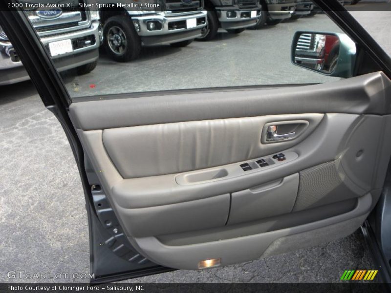Silver Spruce Metallic / Stone 2000 Toyota Avalon XL