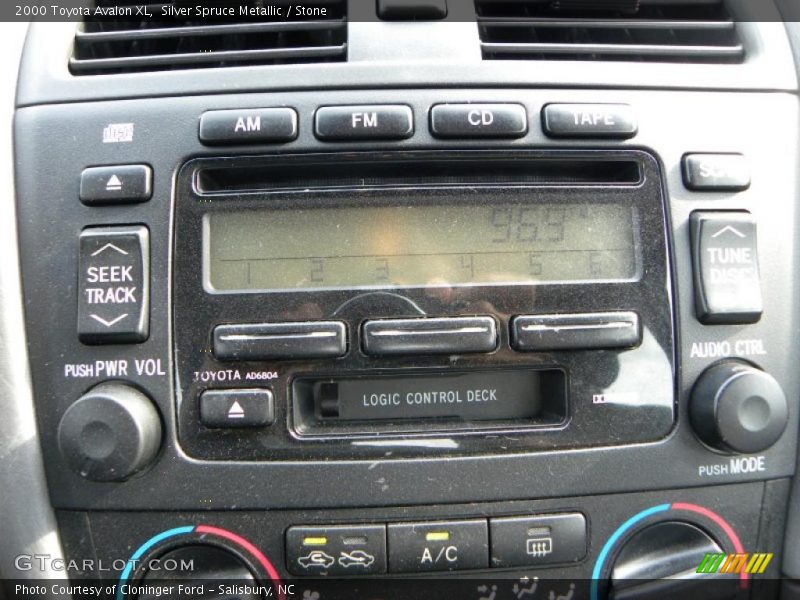 Silver Spruce Metallic / Stone 2000 Toyota Avalon XL