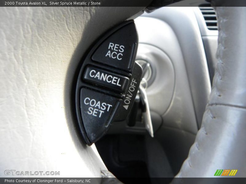 Silver Spruce Metallic / Stone 2000 Toyota Avalon XL