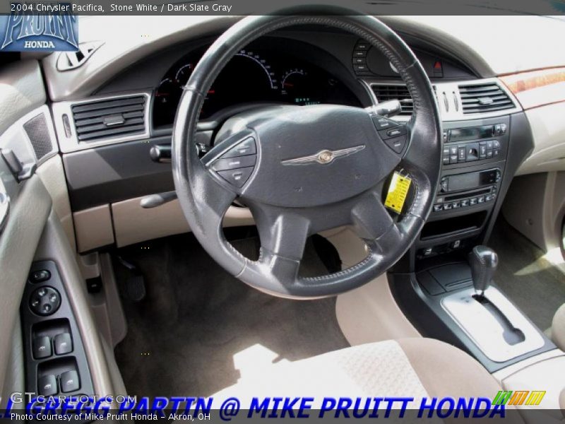 Stone White / Dark Slate Gray 2004 Chrysler Pacifica