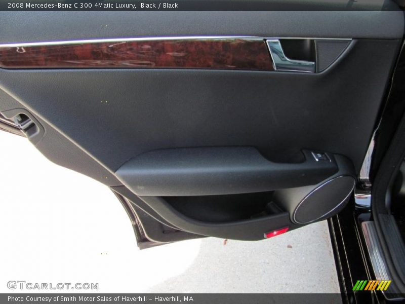 Black / Black 2008 Mercedes-Benz C 300 4Matic Luxury