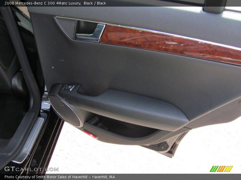 Black / Black 2008 Mercedes-Benz C 300 4Matic Luxury