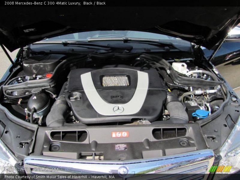 Black / Black 2008 Mercedes-Benz C 300 4Matic Luxury