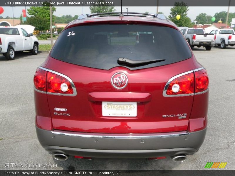 Red Jewel Tintcoat / Cashmere/Cocoa 2010 Buick Enclave CXL