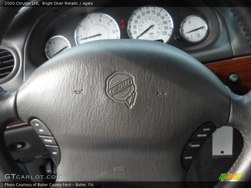 Bright Silver Metallic / Agate 2000 Chrysler LHS