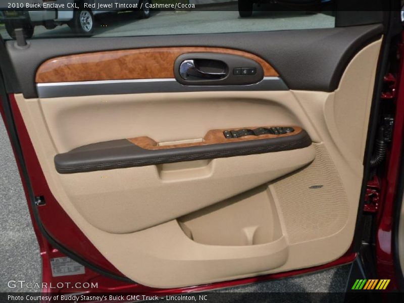 Red Jewel Tintcoat / Cashmere/Cocoa 2010 Buick Enclave CXL