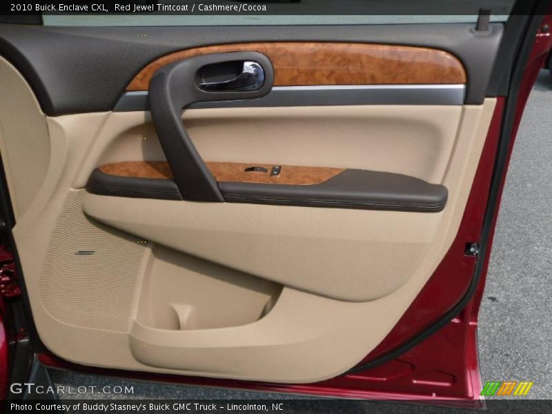 Red Jewel Tintcoat / Cashmere/Cocoa 2010 Buick Enclave CXL