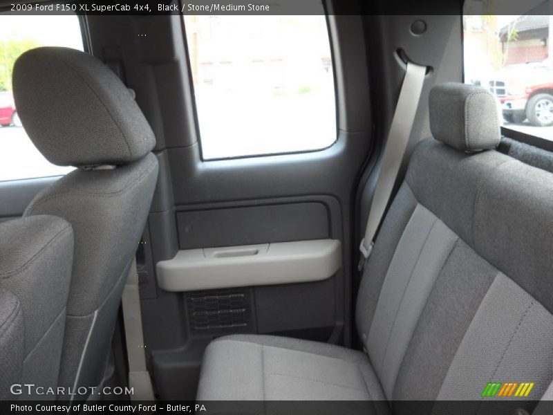 Black / Stone/Medium Stone 2009 Ford F150 XL SuperCab 4x4