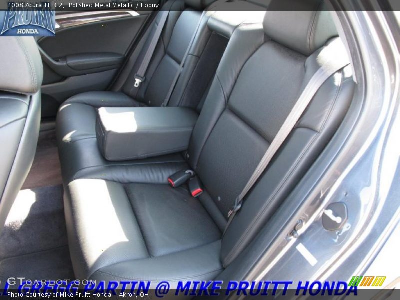 Polished Metal Metallic / Ebony 2008 Acura TL 3.2