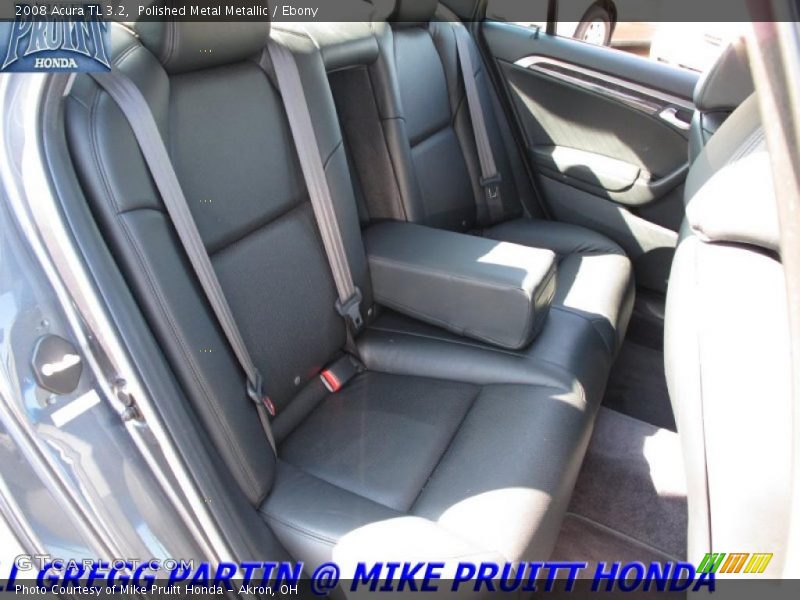 Polished Metal Metallic / Ebony 2008 Acura TL 3.2