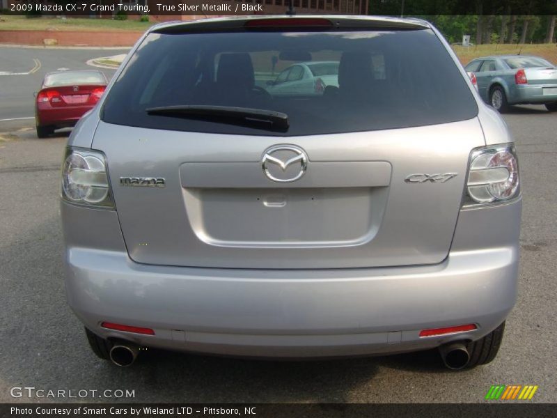 True Silver Metallic / Black 2009 Mazda CX-7 Grand Touring