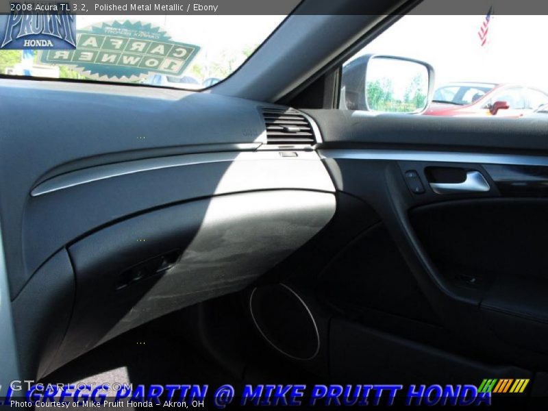 Polished Metal Metallic / Ebony 2008 Acura TL 3.2