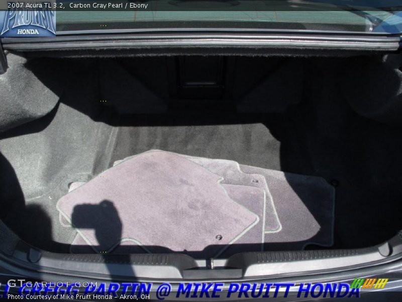 Carbon Gray Pearl / Ebony 2007 Acura TL 3.2