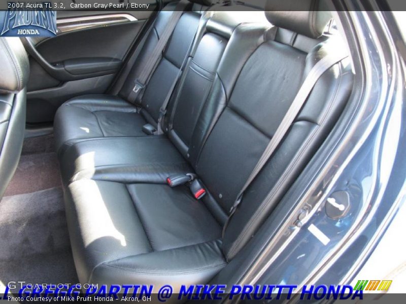 Carbon Gray Pearl / Ebony 2007 Acura TL 3.2
