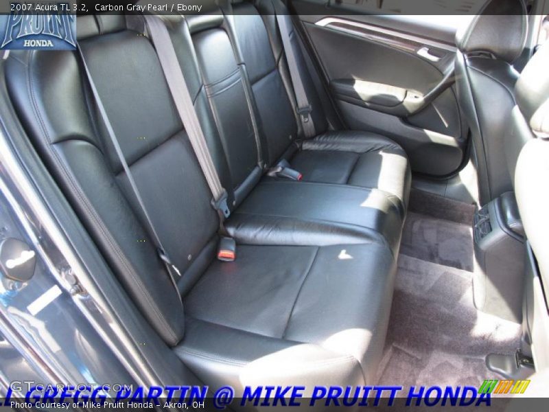 Carbon Gray Pearl / Ebony 2007 Acura TL 3.2