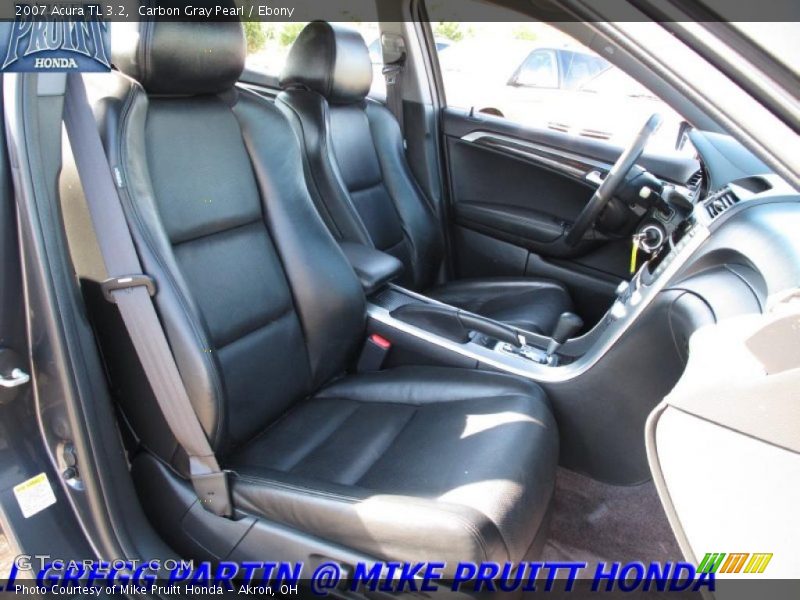 Carbon Gray Pearl / Ebony 2007 Acura TL 3.2
