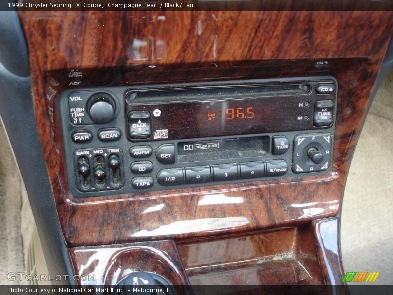Champagne Pearl / Black/Tan 1999 Chrysler Sebring LXi Coupe