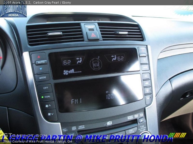 Carbon Gray Pearl / Ebony 2007 Acura TL 3.2