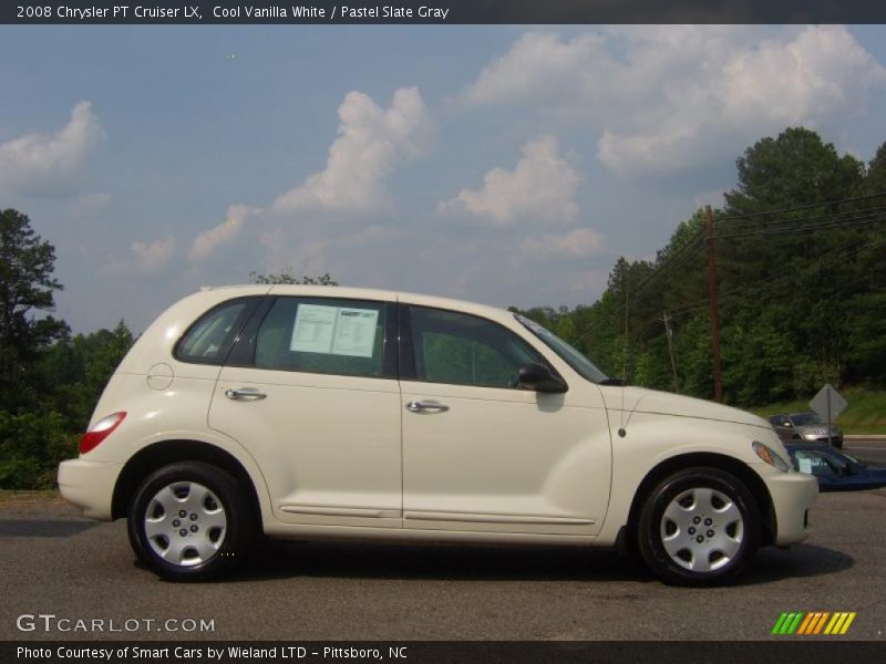 Cool Vanilla White / Pastel Slate Gray 2008 Chrysler PT Cruiser LX