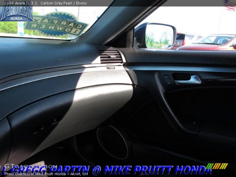 Carbon Gray Pearl / Ebony 2007 Acura TL 3.2