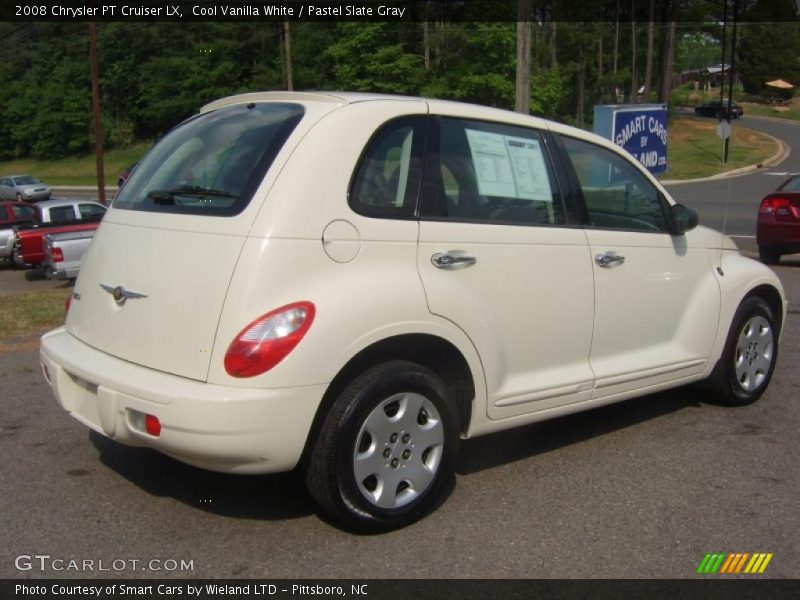 Cool Vanilla White / Pastel Slate Gray 2008 Chrysler PT Cruiser LX
